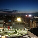 Washoku Resutoran Tonden - 本文と関係ありませんがホテルの客室からの夜景です。