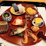 馬車道 大かわ - 取り分けて一人分