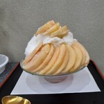 CAFE BIG GATE - 桃のかき氷　1200円税込