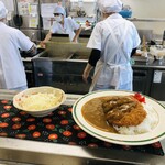 加古川総合庁舎 9階食堂 - カツカレー　５００円