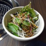 いっ歩 - ピリ辛のドレッシング