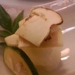 松茸山荘本館 - 松茸の先付け