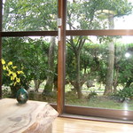 そば切り　多門 - おじいちゃん家の裏庭