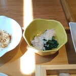 和食 酒 えん - 副菜もそれぞれ美味しかった。