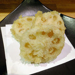 天ぷら処 こさか - 蓮根の天ぷら（２０１２年１０月）