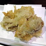 天ぷら処 こさか - カキの天ぷら（２０１２年１０月）
