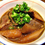 天ぷら処 こさか - 煮込み（サービスしていただきました）（２０１２年１０月）