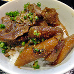 天ぷら処 こさか - 煮込み（ご飯にかけて）（２０１２年１０月）