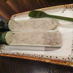 竹筒海老つみれ