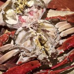 めしの助 - 渡り蟹塩ゆで(一匹)