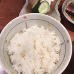 めしの助 - 白めし
      ぬかづけ