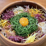 里主 - 料理写真:ゴーヤそばの彩り野菜サラダ