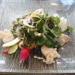 ビストロ　ボンチーノ - 前菜のサラダ