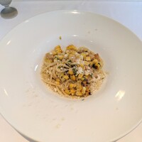 クラリタ ダ マリッティマ - 横須賀産焼きとうもろこしのスパゲティ　アーリオオーリオ