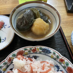 Matahachian Sobadokoro - 茄子とじゃがいもの煮付け
                        