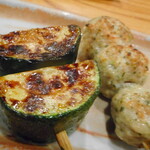 とり喜 - ズッキーニ、つくね