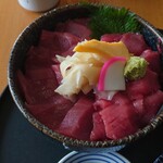 寿司吉 - 中落ち・鉄火丼