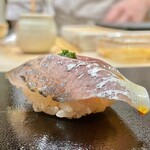 すし 良月 - 2021.7.  鯵