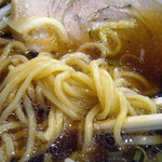 中華料理 園 - 「ラーメンセットＢ」のラーメンの麺
