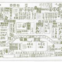 浪速割烹 㐂川 - カウンターの上には・・・