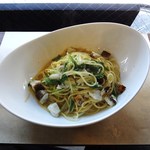 Little cucina Yume - 九十九里のスズキとすだちパスタ