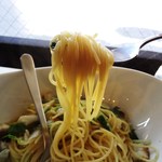 Little cucina Yume - 九十九里のスズキとすだちパスタ