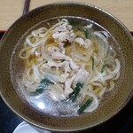 かな福 - かしわうどん