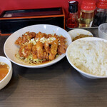 龍昇飯店 - 油淋鶏定食