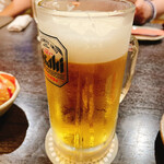 辰巳屋肉店 - 生ビール
