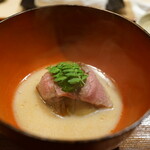 Guchokuni - 和牛の海老出汁スープ