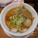 からみそラーメン ふくろう - 全部乗せ1150円+札幌麺50円,からみそラーメンふくろう刈谷店(愛知県刈谷市)食彩品館.jp撮影