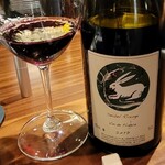 Gibier MIYAMA - 赤ワインはフランスロワール コート・ドュ・フォレーズのヴァン&ピック セイベル ルージュ