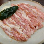 焼肉瑞園 - 豚トロ 580円