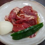 焼肉瑞園 - 豚サガリ 580円