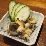 卓 - 巻貝の酢味噌添えその２