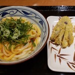 丸亀製麺 - ◆「釜玉うどん」「茄子天」「いか天」