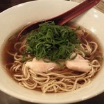 金町製麺 - '12/10/26 鮎らーめんハーフ（480円）