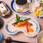 Kiku zushi - ランチ焼魚御膳1,600円
