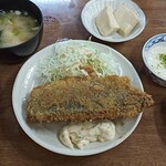 和田食堂 - あじのフライ