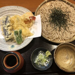 旬食・おそば なごみ - 天ぷらとそばのランチ@980円
