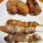Kaburaya - 唐揚げ、ぼんじり、若鶏。塩チーム