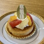 Cafe Les oeufs - 紅茶のタルト