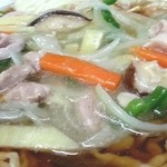 進京亭 - 鶏そばワンタンメン　2012.10