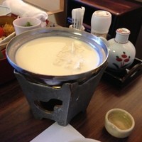 がんこ 高瀬川二条苑 - 豆腐ゆば鍋