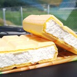 ファミリーマート - 料理写真:でっかいバニラモナカ130円