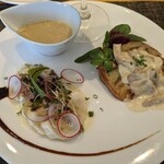 ファヴール - 真鯛、新ジャガイモ