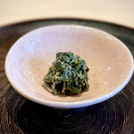 赤坂 渡なべ - 水前寺菜の胡麻和え