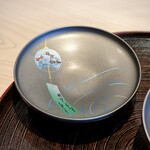 赤坂 渡なべ - 椀蓋裏の風鈴