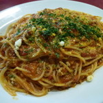 リバーサイドキッチン・アルカ - 【パスタランチ（特製ミートソース 大盛）　１１８０円】