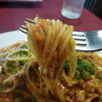 リバーサイドキッチン・アルカ - チーズたっぷりの濃厚なミートソース♪